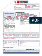 Sesion de Aprendizaje 15 de Junio Matemática