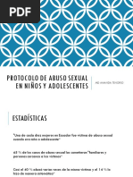 Protocolo de Abuso Sexual en Niños y Adolescentes