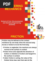 Engineering Mechanics: School of Civil, Environmental and Sanitary Engineering (Scege)