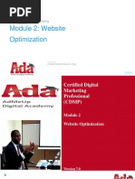 CDMP7.1 Slides WebsiteOptimization