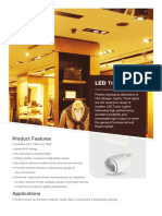 LED Track Lights: Product Features