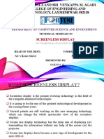 Screenless Display Seminar