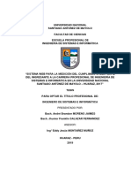 "Sistema Web para La Medición Del Cumplimiento Del Perfil