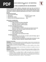 Esquema para La Elaboración de Una Monografía