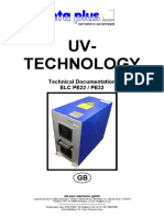 UV - TECHNOLOGY Technical Documentation ELC PE22 - PE32