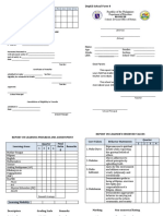 Deped School Form 9: Report On Attendance