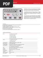 Classroom Controller Switcher: Technical Data Sheet