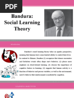 Module 14. Albert Bandura's Social Learning Theory