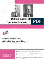 Module 13. Dollard and Miller's Stimulus-Response Theory