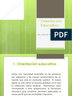 Orientación Educativa. Introducción A La Materia