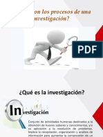 Procesos de Investigación