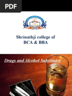 Drugs and Alcohol Substitutes