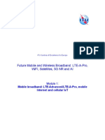 Module1-Mobile broadband-LTE-Advanced LTE-A-Pro Mobile Internet and Cellular IoT