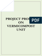 Product Profile On Vermicompost Unit