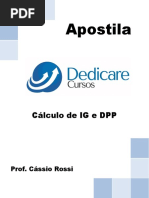 DEDICARE - Cálculo de IG e DPP