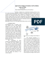 An Investigative Approach To Design of Trussless Roof by Indian Codes & FEM