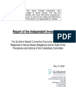 Guidepost Solutions Independent Investigation Report