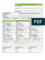 Formato de Campo - Monitoreo Aire