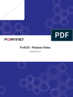 Fortios v6.4.6 Release Notes