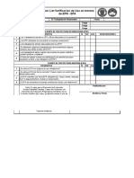 Check List Verificacion de Uso en Terreno EPR - EPA