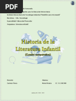 Cuadro Comparativo Literatura Infantil