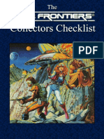 Checklist Star Frontiers