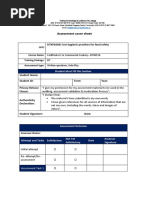 SITXFSA001 Student Assessment Tasks - Updated