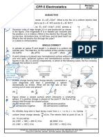 CPP-5 Electrostatics: A (2i 3 J) M E 4i E 4k E 4.0i 3.0 (Y 2.0) J