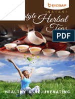 Herbal Tea Brochures