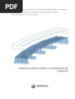 Generalidades Sobre La Ingenieria de Puentes