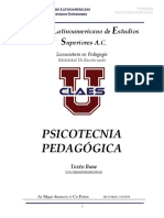 Psicotecnica Pedagogica