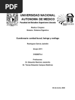 Cuestionario Cavidad Bucal, Faringe y Esófago