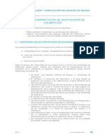 Calibracion y Verificacion de Equipos de Medida. Modulo 5