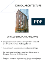 6 Chicago School Architecture