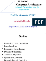 Instruction-Level Parallelism and Its Exploitation: Prof. Dr. Nizamettin AYDIN