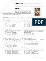 Person Puzzle - Equations With Decimals - Bethany Hamilton