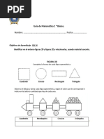 Guía de Matemática 1° Básico Figuras Geométricas.-Páginas-1-5