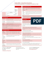 Servicenow Rest Cheat Sheet