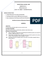 Holiday H.W Class XII Mathematics