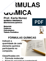 Slides Aula 2 Formulas Químicas