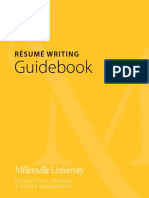 Resume Writing Guidebook