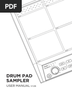 Drum Pad Sampler: User Manual