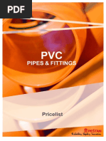 Pipes & Fittings: Pricelist