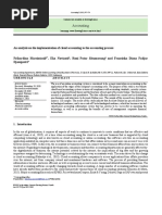 An Analysis On The Implementation of Cloud Accounting To The Accounting process2021AccountingOpen Access