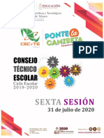 Guia CTE - Sexta Sesión (2019-2020)