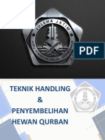 Revisi Teknis Penyembelihan Hewan Kurban