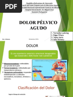 Dolor Pélvico Agudo Ludwing, Wilmary, Edgar y María - Final