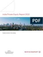 Bain - India Private Equity Report 2022