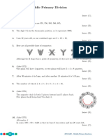 AMC Middle Primary Years 3 and 4 - Solutions