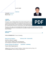 MD FERDOUS Ahamed Curriculum Vitae (CV)